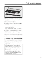 Preview for 51 page of Miele KFN 14923 SDE ed Operating And Installation Manual