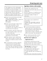 Preview for 47 page of Miele KFN 14927 SD cs Operating And Installation Instruction