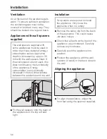 Preview for 58 page of Miele KFN 14927 SD cs Operating And Installation Instruction