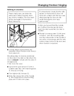 Preview for 71 page of Miele KFN 14927 SD cs Operating And Installation Instruction