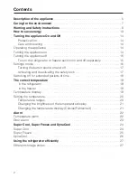 Preview for 2 page of Miele KFN 14943 SD ed/cs Operating And Installation Instructions