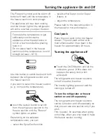 Preview for 15 page of Miele KFN 14943 SD ed/cs Operating And Installation Instructions