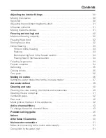 Preview for 3 page of Miele KFN 14943 SDE ED Operating And Installation Instructions