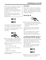 Предварительный просмотр 15 страницы Miele KFN 14943 SDE ED Operating And Installation Instructions