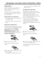 Preview for 25 page of Miele KFN 14943 SDE ED Operating And Installation Instructions