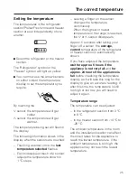 Предварительный просмотр 25 страницы Miele KFN 14947 SDE ed/cs-1 Operating And Installation Instructions