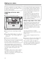 Предварительный просмотр 46 страницы Miele KFN 14947 SDE ed/cs-1 Operating And Installation Instructions