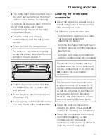 Предварительный просмотр 51 страницы Miele KFN 14947 SDE ed/cs-1 Operating And Installation Instructions