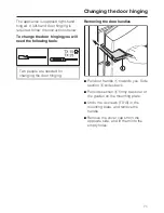 Предварительный просмотр 71 страницы Miele KFN 14947 SDE ed/cs-1 Operating And Installation Instructions