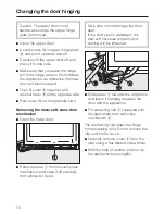 Предварительный просмотр 74 страницы Miele KFN 14947 SDE ed/cs-1 Operating And Installation Instructions