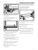 Предварительный просмотр 75 страницы Miele KFN 14947 SDE ed/cs-1 Operating And Installation Instructions