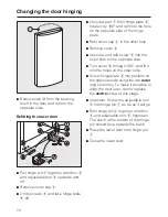 Предварительный просмотр 76 страницы Miele KFN 14947 SDE ed/cs-1 Operating And Installation Instructions