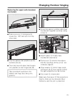 Предварительный просмотр 79 страницы Miele KFN 14947 SDE ed/cs-1 Operating And Installation Instructions