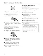 Preview for 16 page of Miele KFN 14947 SDE ed Operating And Installation Instructions