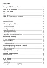 Preview for 2 page of Miele KFN 15842 D ed/cs Operating And Installation Instructions