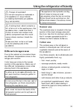 Preview for 35 page of Miele KFN 15842 D ed/cs Operating And Installation Instructions