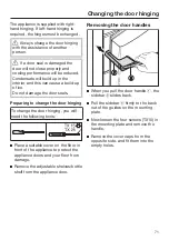 Предварительный просмотр 71 страницы Miele KFN 15842 D ed/cs Operating And Installation Instructions