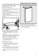 Предварительный просмотр 77 страницы Miele KFN 15842 D ed/cs Operating And Installation Instructions