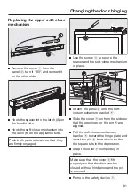 Предварительный просмотр 81 страницы Miele KFN 15842 D ed/cs Operating And Installation Instructions