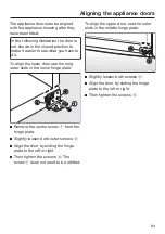 Предварительный просмотр 83 страницы Miele KFN 15842 D ed/cs Operating And Installation Instructions