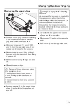 Preview for 73 page of Miele KFN 15842 D edt/cs Operating And Installation Instructions