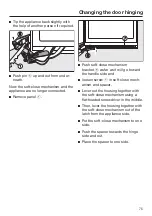 Preview for 75 page of Miele KFN 15842 D edt/cs Operating And Installation Instructions