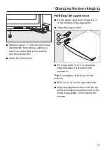 Preview for 79 page of Miele KFN 15842 D edt/cs Operating And Installation Instructions