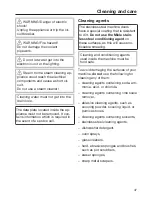 Preview for 47 page of Miele KFN 15943 D edt/cs Operating And Installation Instructions