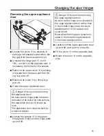 Preview for 75 page of Miele KFN 15943 D edt/cs Operating And Installation Instructions