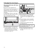 Preview for 76 page of Miele KFN 15943 D edt/cs Operating And Installation Instructions