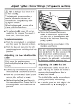 Preview for 41 page of Miele KFN 16947 D ed/cs Operating And Installation Instructions