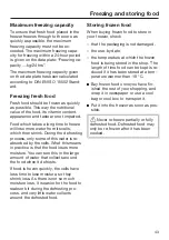 Preview for 43 page of Miele KFN 16947 D ed/cs Operating And Installation Instructions