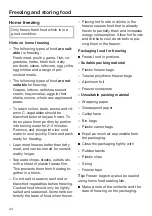 Preview for 44 page of Miele KFN 16947 D ed/cs Operating And Installation Instructions