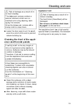 Preview for 53 page of Miele KFN 16947 D ed/cs Operating And Installation Instructions