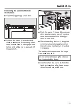 Preview for 75 page of Miele KFN 16947 D ed/cs Operating And Installation Instructions