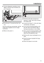 Предварительный просмотр 79 страницы Miele KFN 16947 D ed/cs Operating And Installation Instructions