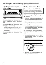 Предварительный просмотр 54 страницы Miele KFN 29233 D bb Operating And Installation Instructions