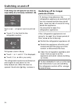 Preview for 26 page of Miele KFN 29243 D ed/cs Operating And Installation Instructions