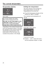 Предварительный просмотр 28 страницы Miele KFN 29243 D ed/cs Operating And Installation Instructions