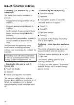 Preview for 42 page of Miele KFN 29243 D ed/cs Operating And Installation Instructions