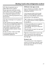 Preview for 47 page of Miele KFN 29243 D ed/cs Operating And Installation Instructions