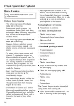 Preview for 56 page of Miele KFN 29243 D ed/cs Operating And Installation Instructions