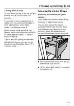 Preview for 59 page of Miele KFN 29243 D ed/cs Operating And Installation Instructions