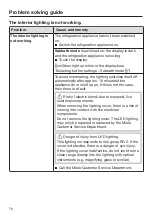 Preview for 76 page of Miele KFN 29243 D ed/cs Operating And Installation Instructions