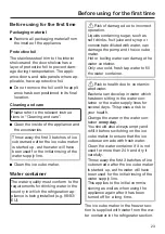 Preview for 23 page of Miele KFN 29493 DE edt/cs Operating And Installation Instructions