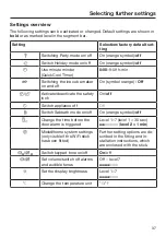 Preview for 37 page of Miele KFN 29493 DE edt/cs Operating And Installation Instructions