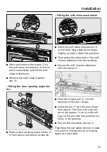 Предварительный просмотр 93 страницы Miele KFN 29493 DE edt/cs Operating And Installation Instructions