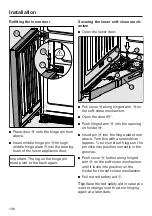 Предварительный просмотр 108 страницы Miele KFN 29493 DE edt/cs Operating And Installation Instructions