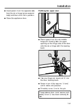 Preview for 109 page of Miele KFN 29493 DE edt/cs Operating And Installation Instructions