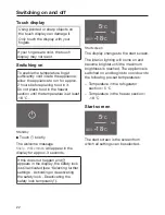 Preview for 22 page of Miele KFN 29683 D brws Operating And Installation Instructions